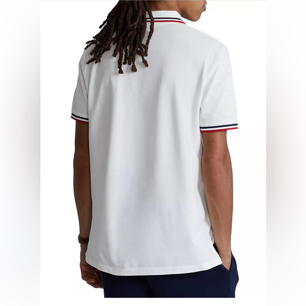 NWT Polo by Ralph Lauren Polo Bear Mesh Short-Sleeve Polo Shirt - Picture 3 of 9